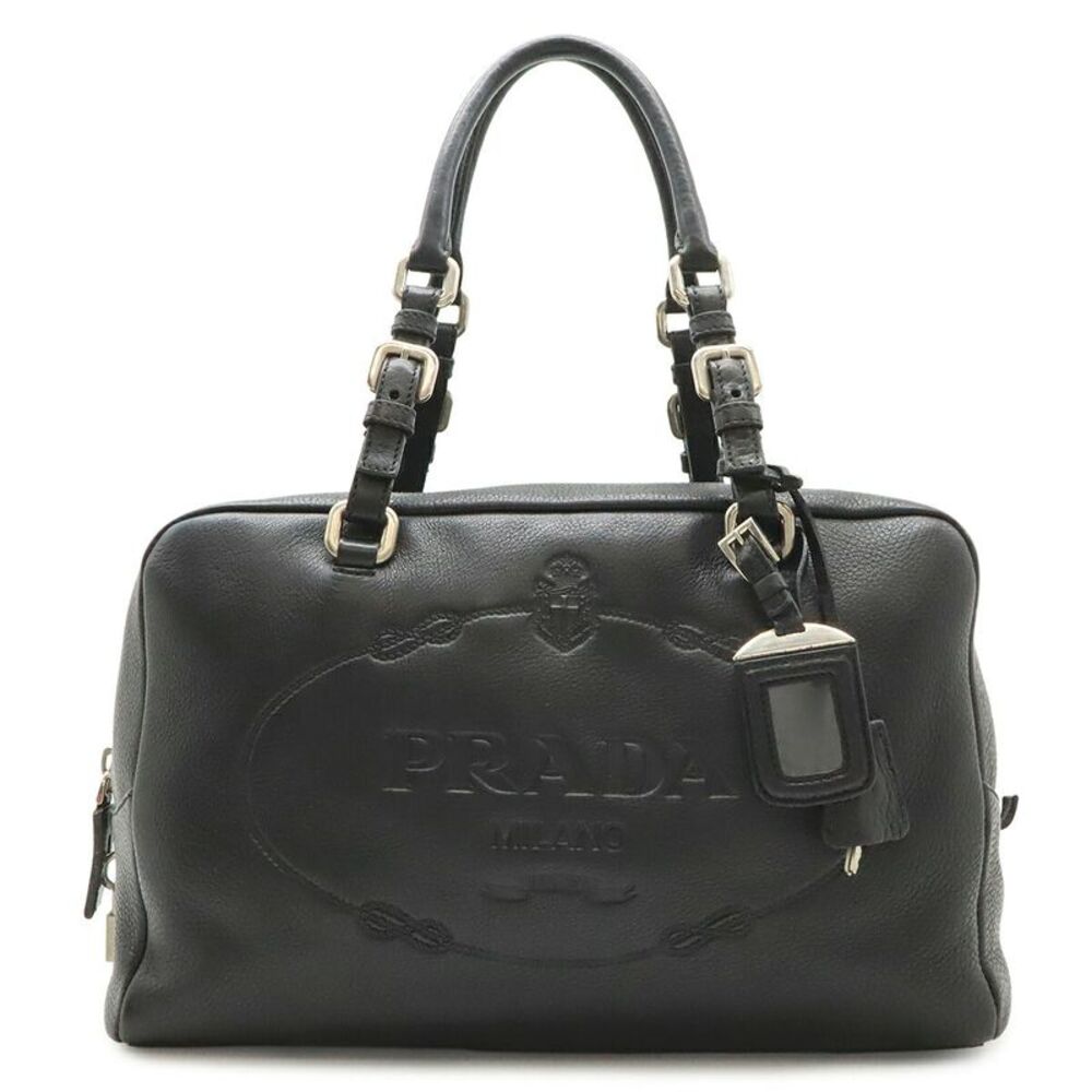 Prada Vitello Dyno Mini Boston Bag
